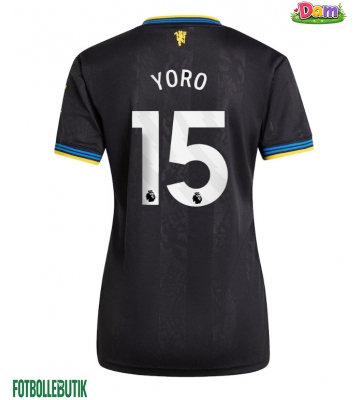 Manchester United Leny Yoro #15 Tredje Tröja Kvinnor 2025-26 Kortärmad